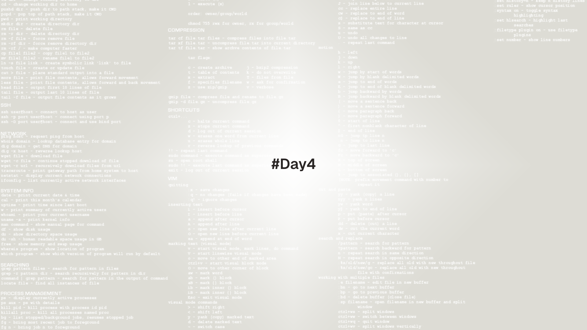 Day4 cheatsheet