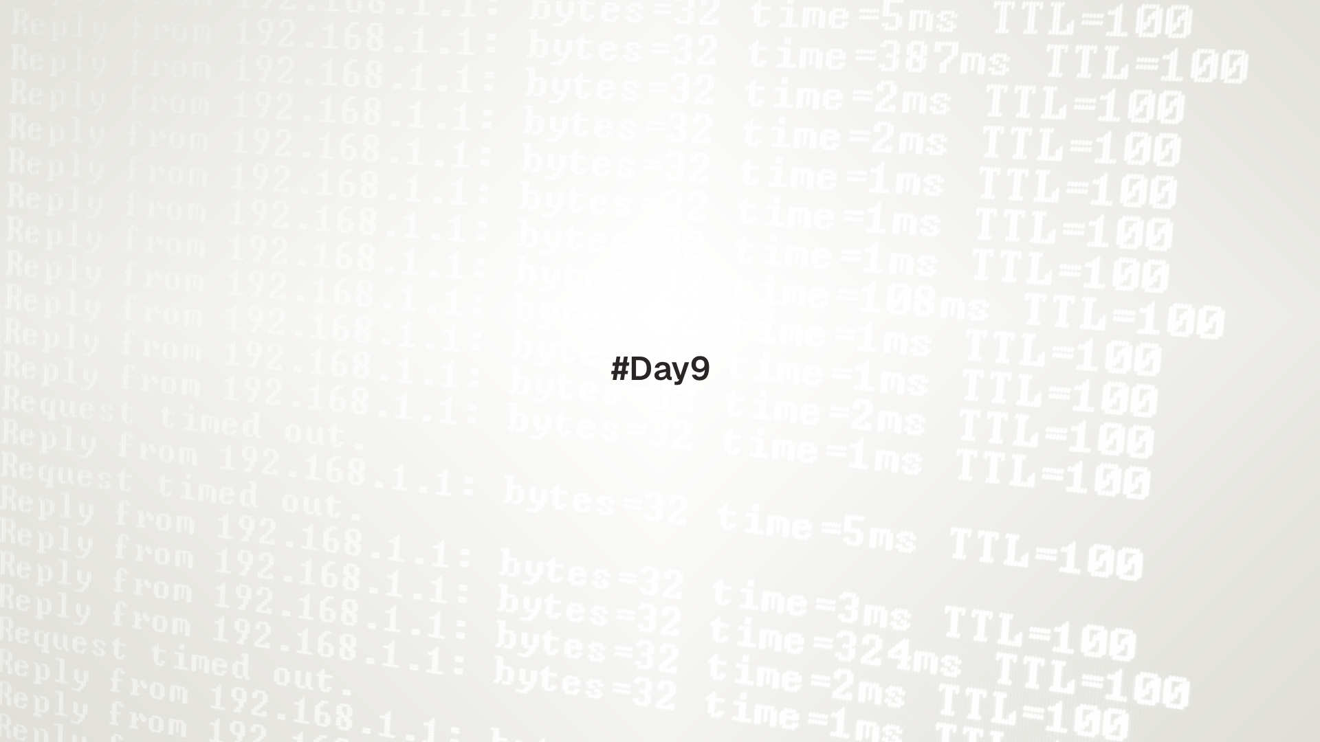 Day9 ping